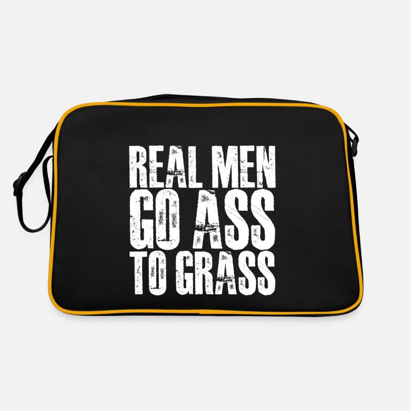 Les vrais hommes vont cul à l’herbe 2 Sac Retro