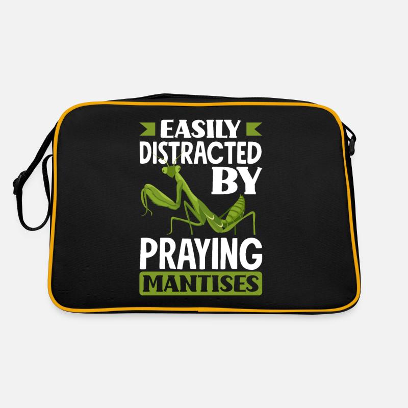 Insect Bug Collector Easily Distracted By Praying Retro Tasche