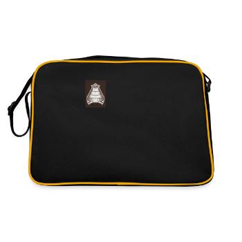 Ancient Astronaut Theory Vimana Temple - Retro Bag - black/gold - Back