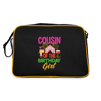 Fille d'anniversaire pour enfants Cousin Circus - Sac Retro - noir/or - Dos