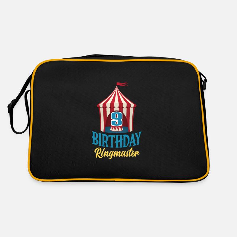 9e anniversaire Ringmaster Circus Lover Sac Retro