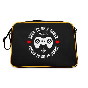 Gamer Game Gambler Birthday Citation - Sac Retro - noir/or - Dos
