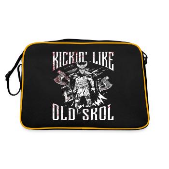 Mythologie viking nordique Conception de boisson pour Viking - Sac Retro - noir/or - Dos