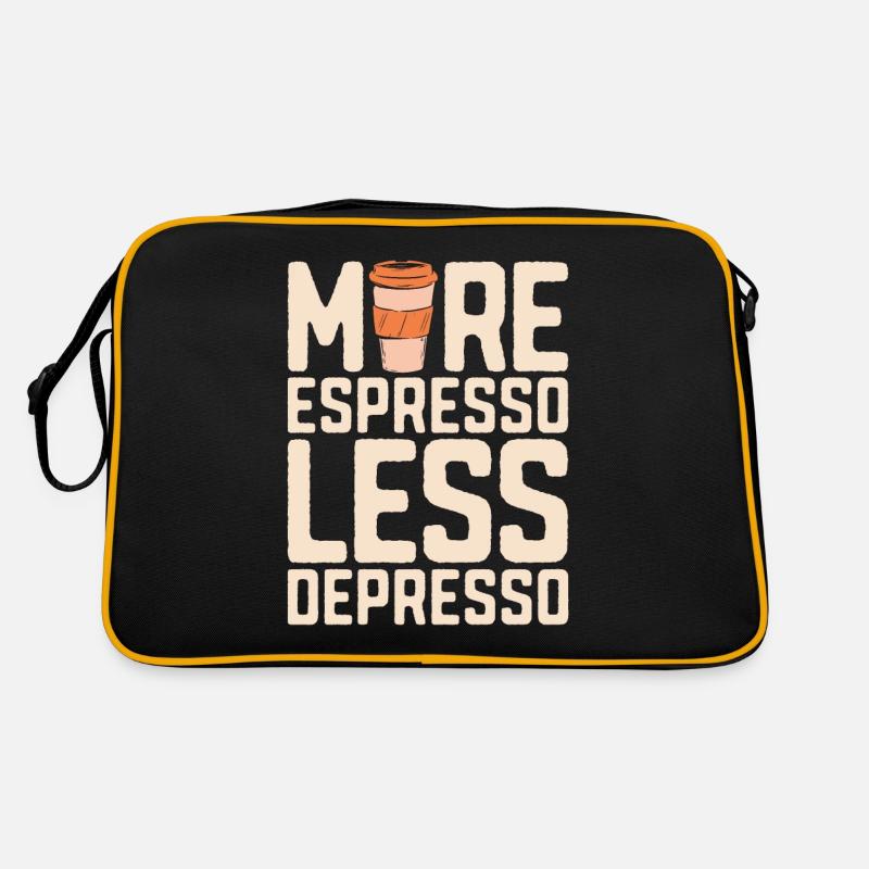 Santé mentale Buveur de café mental Sac Retro