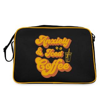 Mental Coffee Mental Health Coffee Drinkers - Retro Bag - black/gold - Back