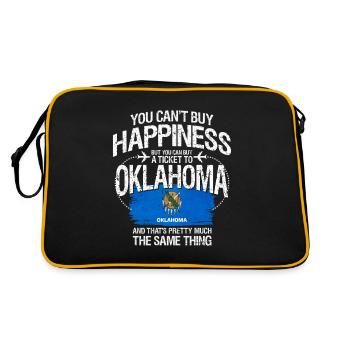 Oklahoma - Retro Bag - black/gold - Back