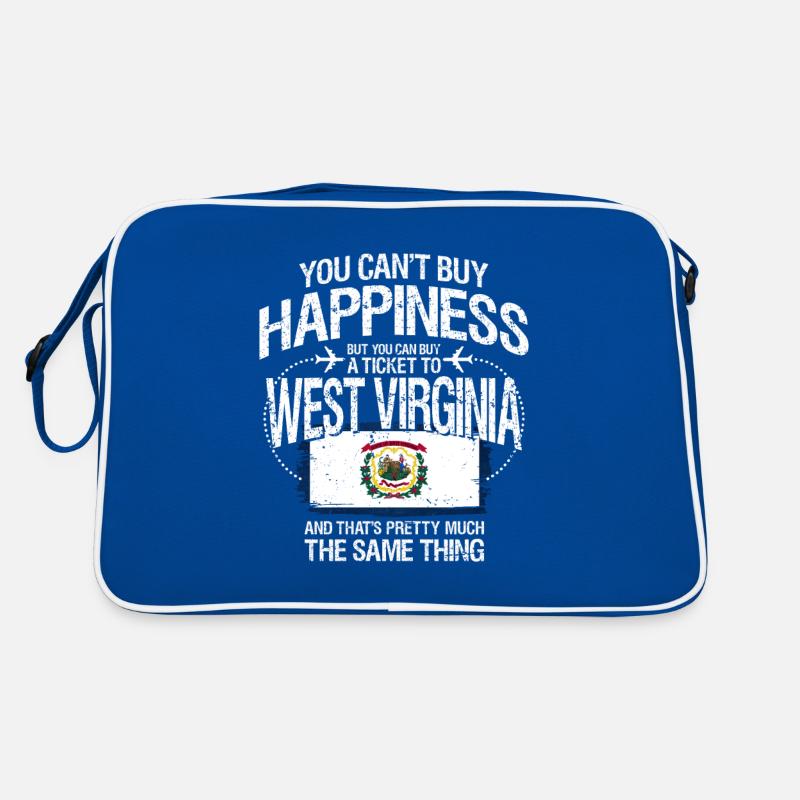 West Virginia Retro Tasche