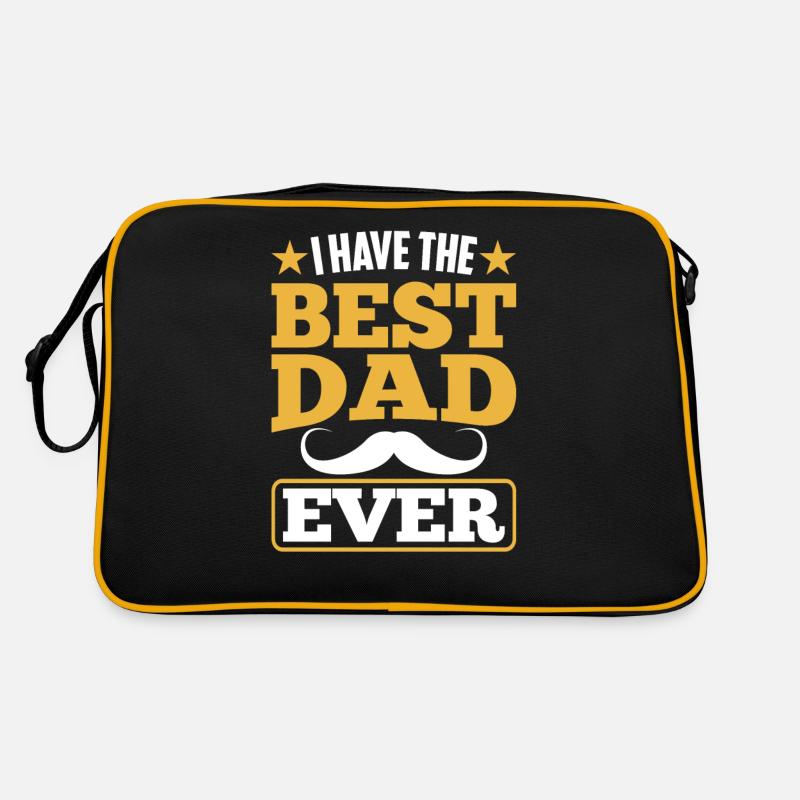 I Have The Best Father Ever Papa Papi Retro Bag