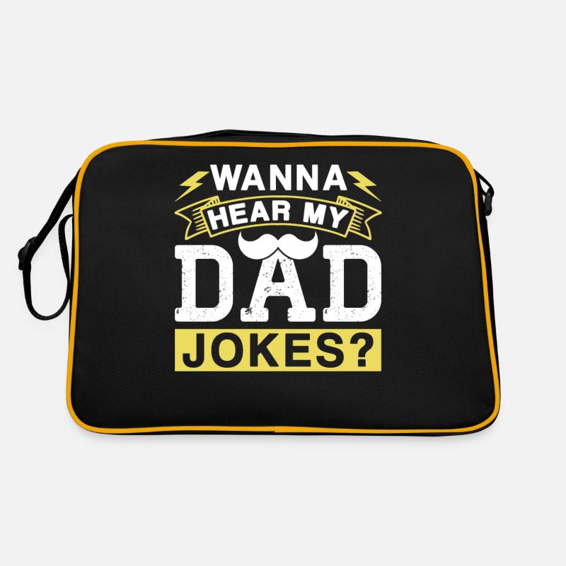 Papa Blague Papa Blague Père Blagues Sac Retro