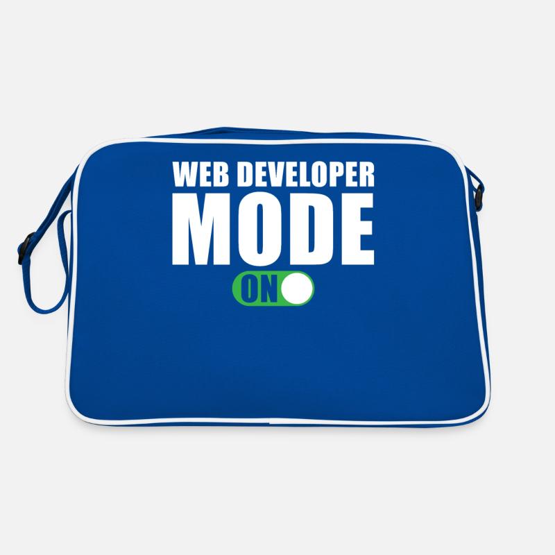 Web Developer Mode On Retro Bag