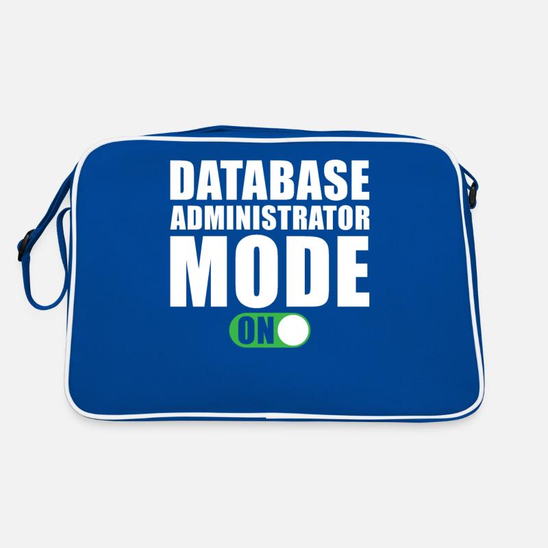 Database Administrator Mode On Retro Bag