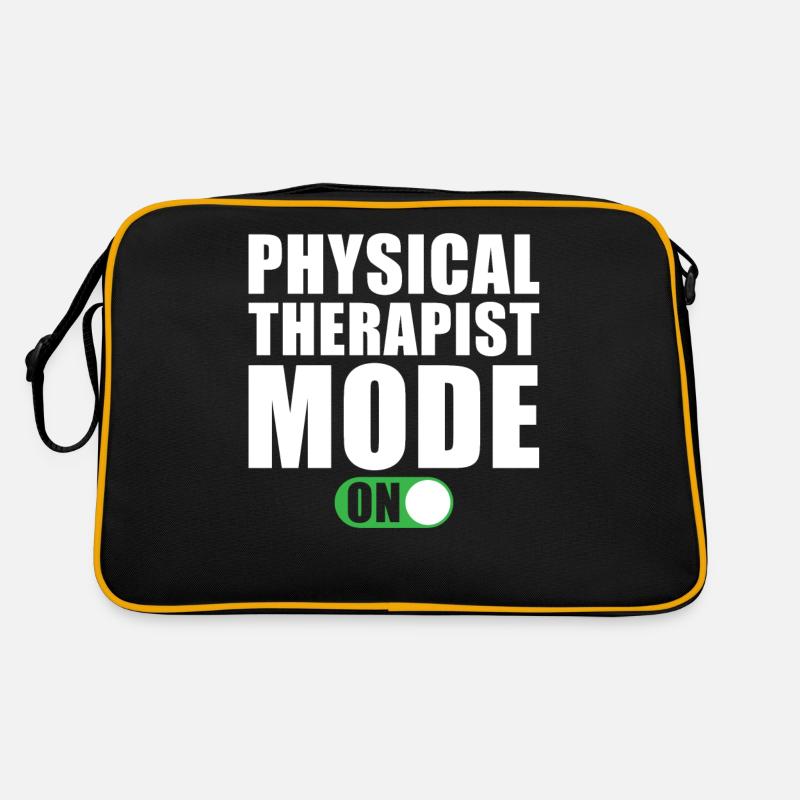 Physiotherapeuten Modus An Retro Tasche