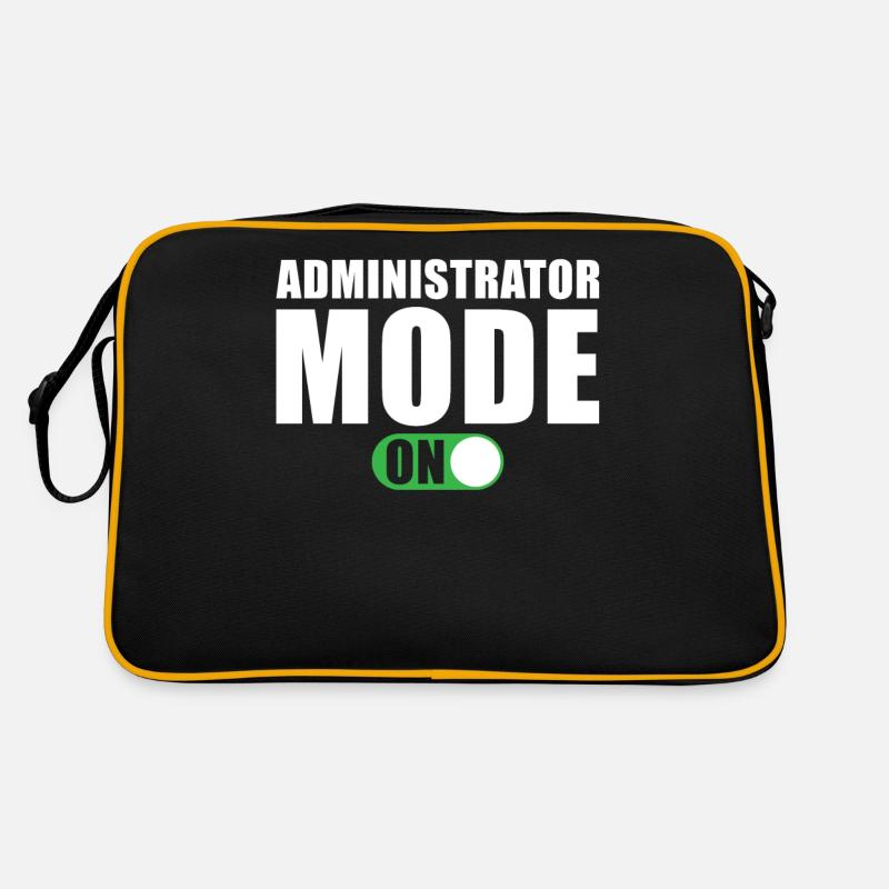 Mode Administrateur activé Sac Retro