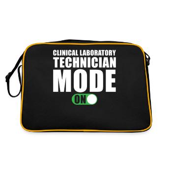 Clinical Laboratory Technician Mode An - Retro Bag - black/gold - Back