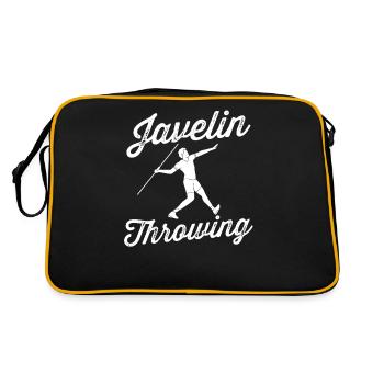 Javelin Throw Javelin Throw Javelin Throw Javelin - Retro Bag - black/gold - Back