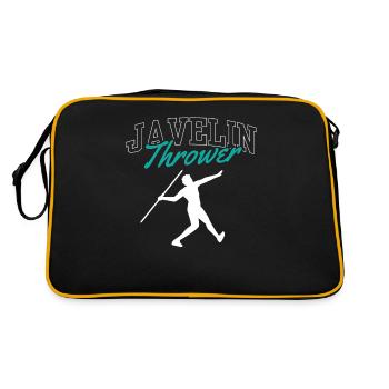 Javelin Throw Javelin Throw Javelin Throw - Retro Bag - black/gold - Back