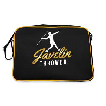 Javelin Throw Javelin Throw Javelin Throw - Retro Bag - black/gold - Back