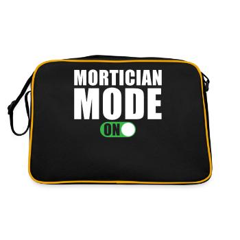 Undertaker Mode On - Retro Bag - black/gold - Back