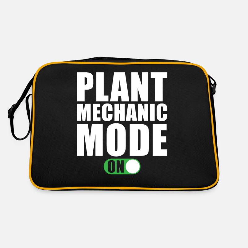 Anlagenmechaniker Modus Ein Retro Tasche