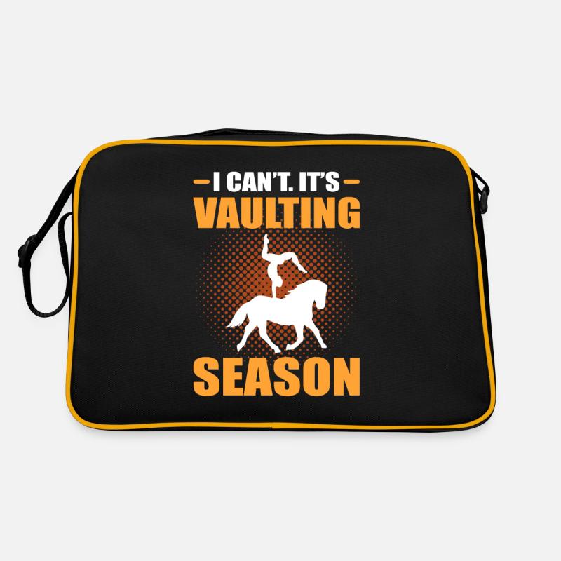 Je ne peux pas. C’est la saison de la voûte à cheval Sac Retro