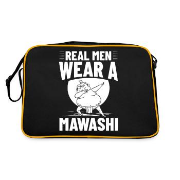 Sumo Wrestling Ringkamp Wrestling Mawashi - Sac Retro - noir/or - Dos