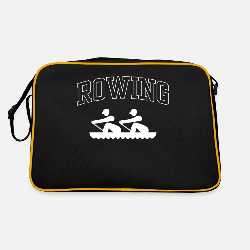 Rowing Rowing Rowing Boat Rowing Rowing Rowing Retro Bag