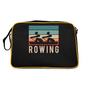 Aviron Aviron Bateau Aviron Aviron - Sac Retro - noir/or - Dos