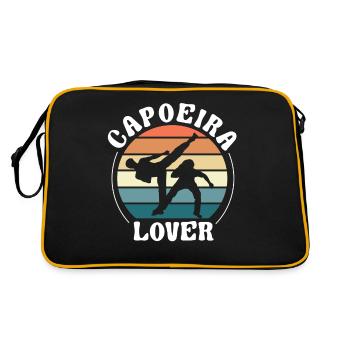 Amateurs de Capoeira Hobby Arts Martiaux Brésilien - Sac Retro - noir/or - Dos