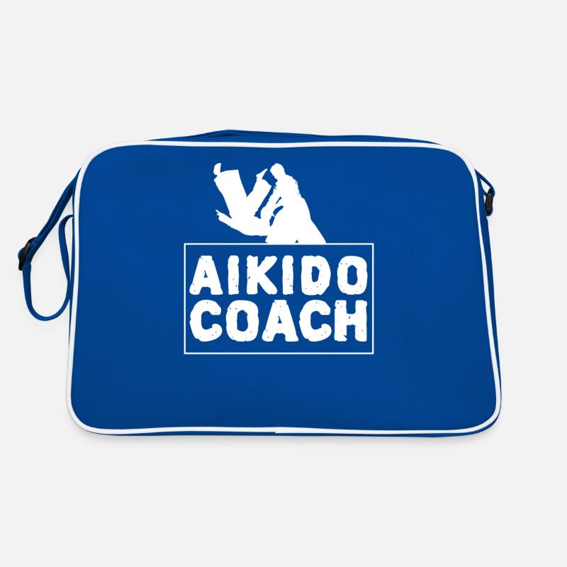 Aikido Trainer Martial Arts Fighter Martial Arts Retro Bag