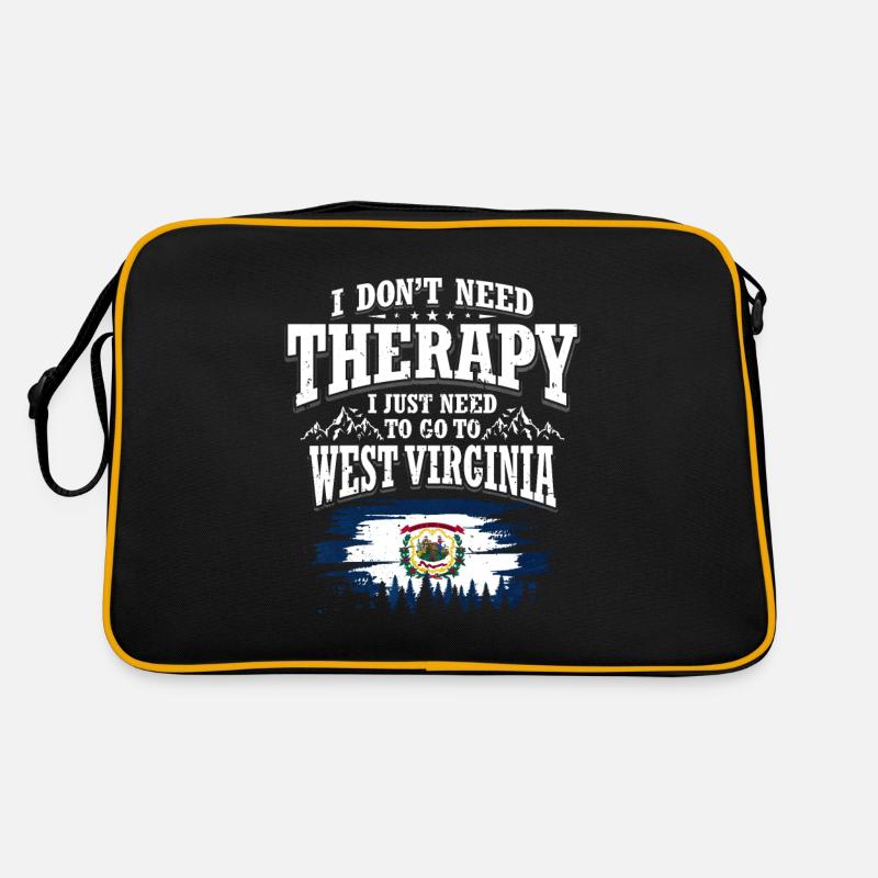 West Virginia Retro Tasche
