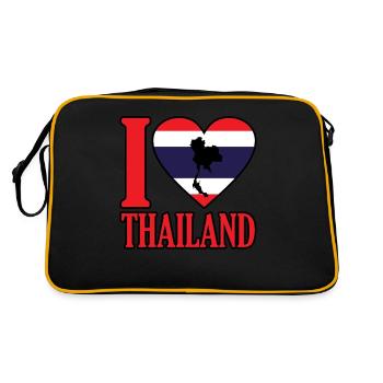 Thaïlande - Sac Retro - noir/or - Dos
