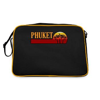 Thaïlande - Sac Retro - noir/or - Dos