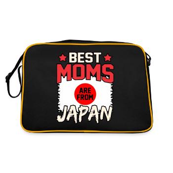 Japon - Sac Retro - noir/or - Dos