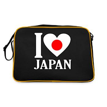 Japon - Sac Retro - noir/or - Dos