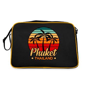 Thaïlande - Sac Retro - noir/or - Dos