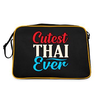 Thaïlande - Sac Retro - noir/or - Dos