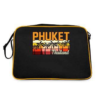 Thaïlande - Sac Retro - noir/or - Dos