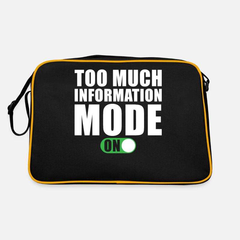 Too much information mode on Retro Bag