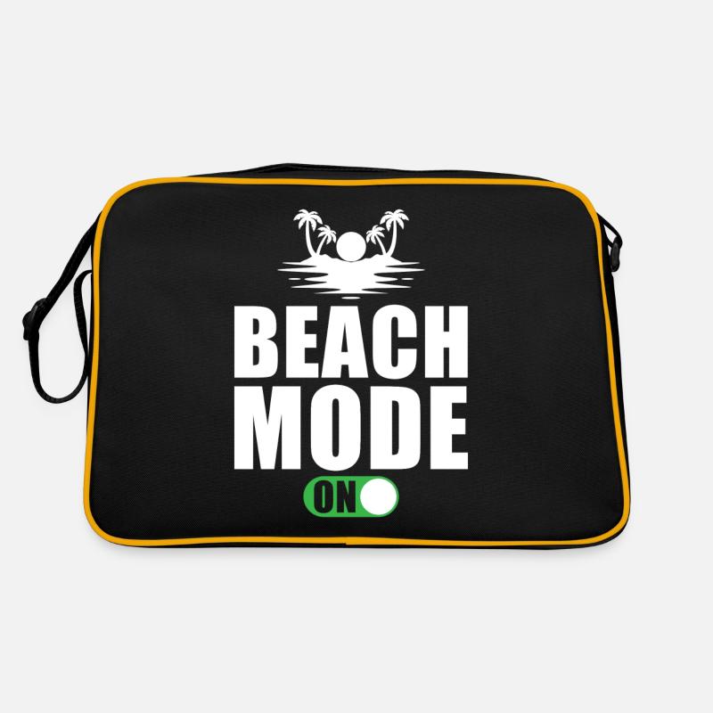 Mode plage vacances plage sur Sac Retro