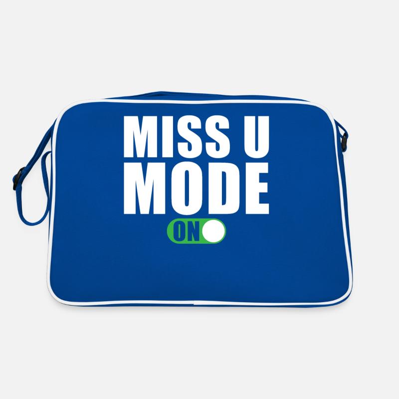 Missing saying Retro Bag