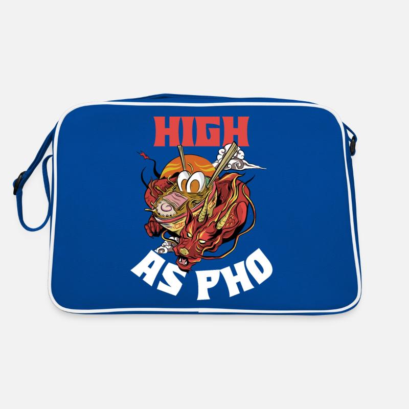 High As Pho Pho Geschenk Retro Tasche