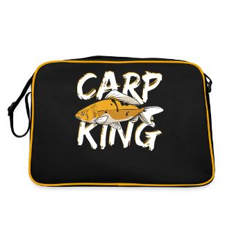 Pêche à la carpe King Pêche à la carpe - Sac Retro - noir/or - Dos