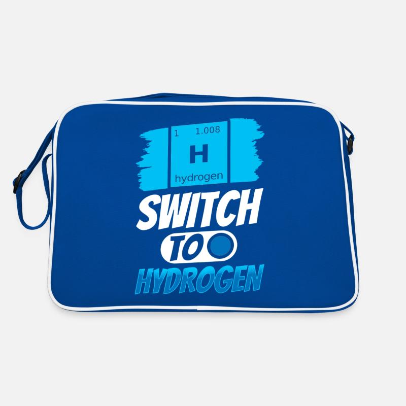 Passage à l’hydrogène, élément énergétique hydrogène Sac Retro