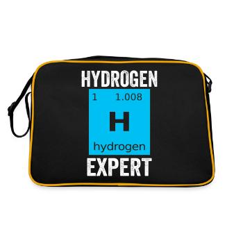 Hydrogen Expert Element Energy Hydrogen - Retro Bag - black/gold - Back