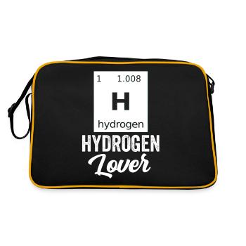 Hydrogen Lover Element Hydrogen Energy - Retro Bag - black/gold - Back