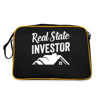 Investisseur immobilier Investisseurs investisseurs immobiliers - Sac Retro - noir/or - Dos