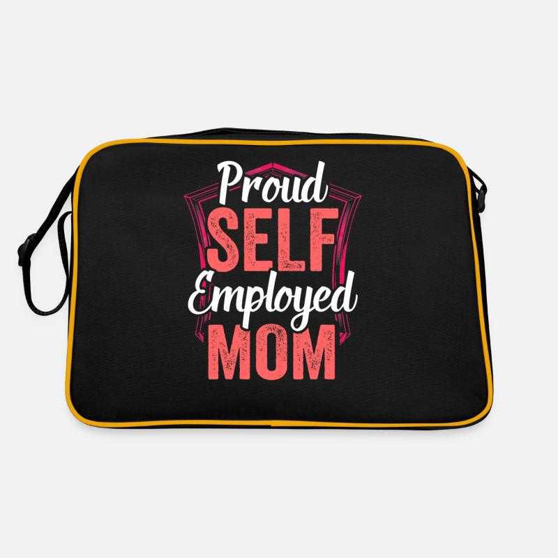 Proud Self-employed mother Self-employed Retro Bag