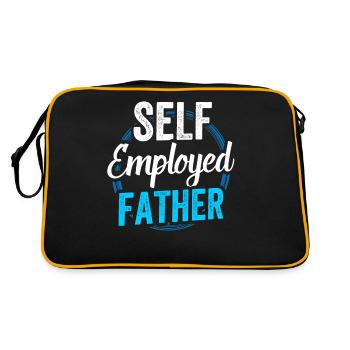 Père indépendant Pigiste Indépendant - Sac Retro - noir/or - Dos