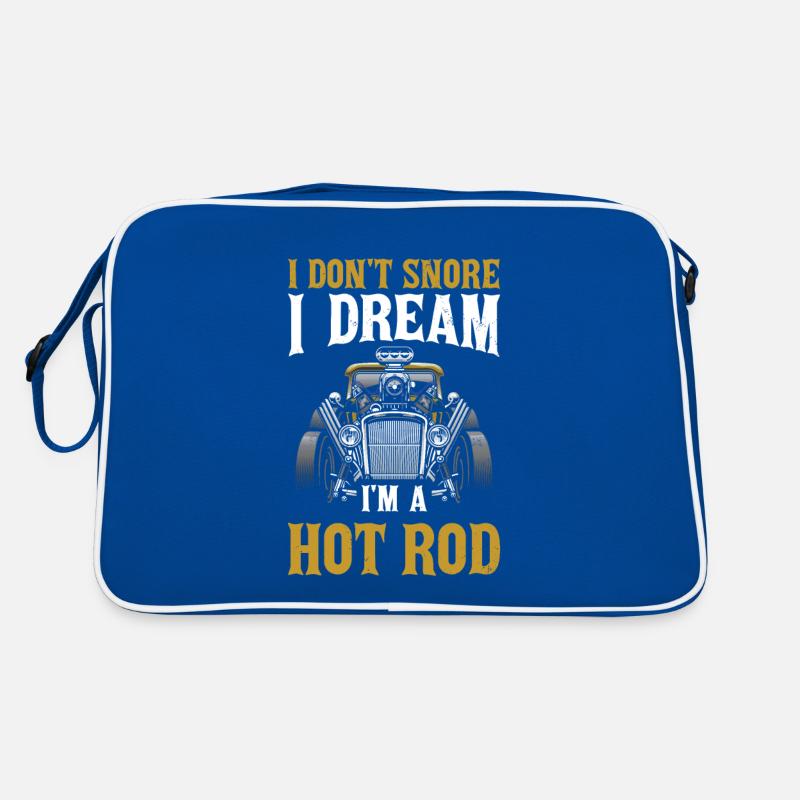 Je ne ronfle pas, je rêve, je suis chaud Sac Retro