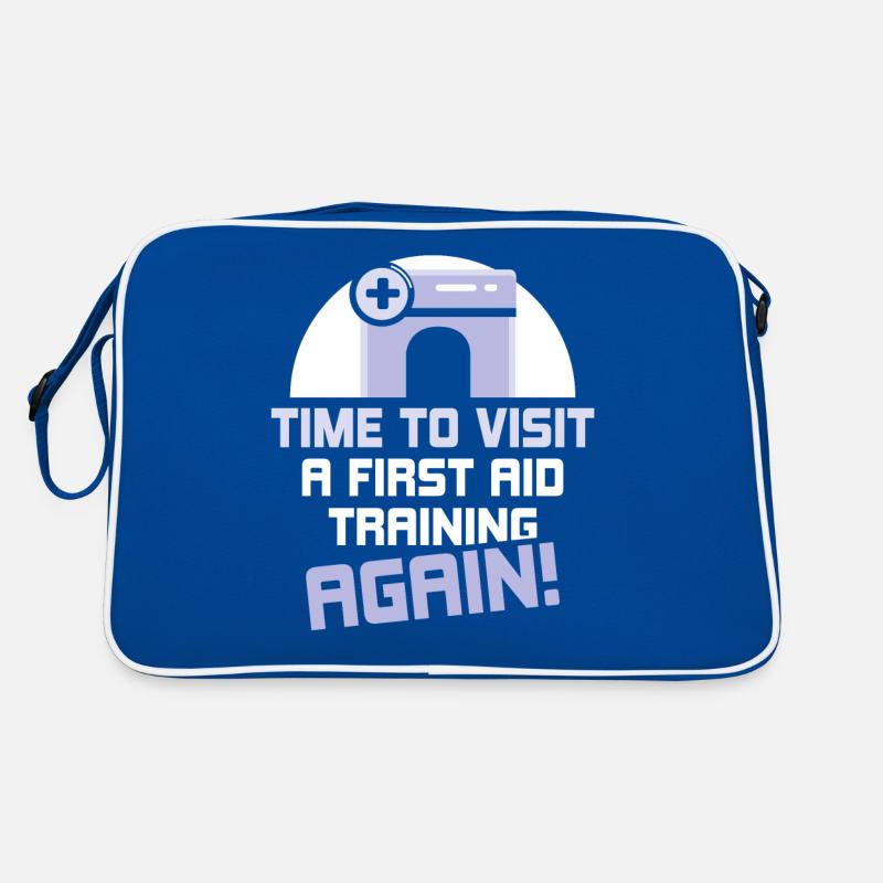 Il est temps d’assister à nouveau à un cours de secourisme Sac Retro